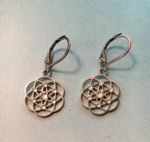 Saat des Lebens Quelle Ohrringe deiner Kraft EM-Accessoires Berlin Hermsdorf
